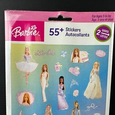Sandylion BARBIE Doll Stickers Mattel SEALED Dead Stock NOS Sealed Y2K 2005 VTG