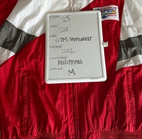 Vintage Y2K 2002 USA Track & Field Junior National Championship Windbreaker - Picture 2 of 5