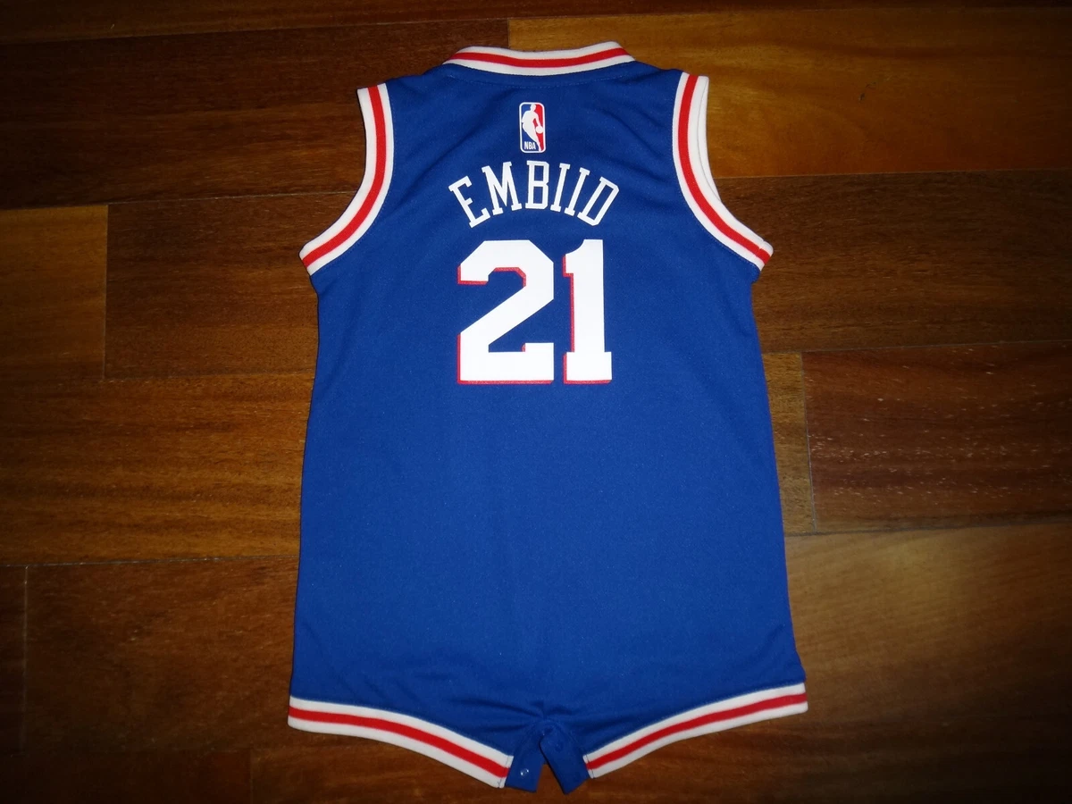 Joel Embiid Philadelphia 76ers Nike Infant Swingman Player Jersey