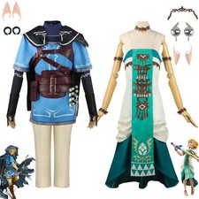 Cosplay The Legend of Zelda Link Prinzessin Kostüme Halloween Karneval Outfit DE