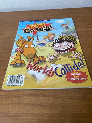 Rugrats Go Wild Official Movie Magazine - 2003 - Worlds Collide