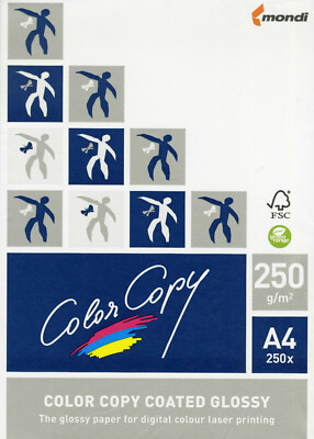 Mondi color copy 45x32 cm DINA3+ 250g 125 Blatt Laserdruck Inkjet Kopier Papier