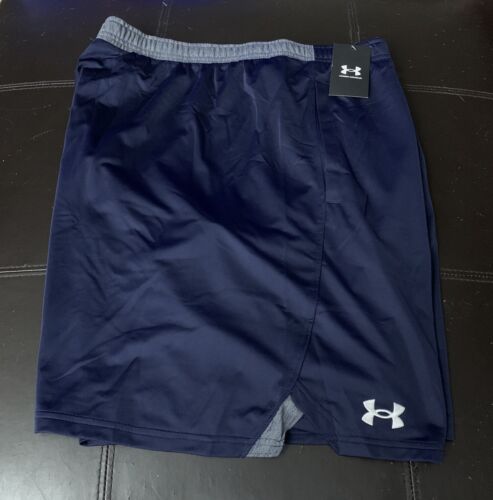 Nwt Under Armour Workout Shorts Big&Tall Size 4XL Pockets Blue Loose SR1