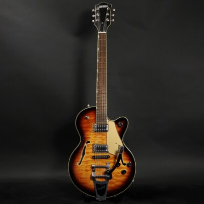 G5655T-QM Electromatic® Sweet Tea Gretsch G5655T-QM Electromatic Center Block Jr. - Sweet Tea