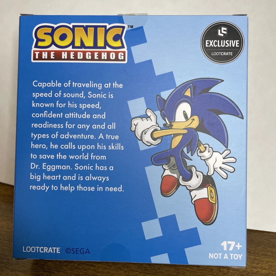 Caja de botín Sonic The Hedgehog Sonic and Rings coleccionable para adultos 2018 exclusiva Foto 2 de 4