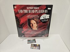 And The Band Played On Laserdisc LD Nice Shape NOT DVD