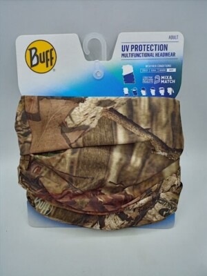 ADULT SIZE - BUFF MOSSY OAK BREAK-UP INFINITY HEADWEAR MASK SCARF ...