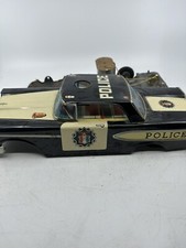 S E Police Car Ford Edsel Highway Patrol Japan Tin Toy Vintage Rare For Parts