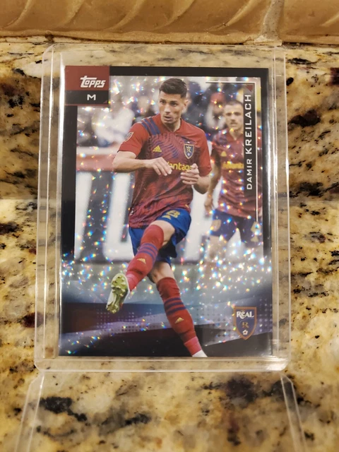 RARE 2021 TOPPS MLS DAMIR KREILACH /10 ICEY WHITE FOIL VANCOUVER CROATIA CARD