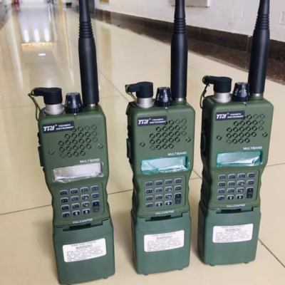TRI AN/PRC-152 Tactical Multiband Handheld Radio VHF/UHF AM and FM