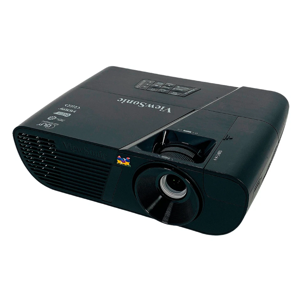 Refurbished - ViewSonic PJD6551W DLP Projector HDMI (Portable) w/Accessories - Image 3 of 4
