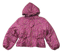 Nuevo con etiquetas Abrigo acolchado floral LoveShackFancy Modena en vino cereza L $475