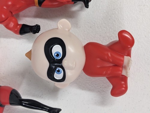 Disney Pixar Incredibles Toy Lot Action Figures Happy Meal? - Picture 2 of 4