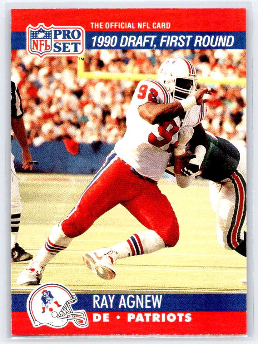 1990 Pro Set #678 Ray Agnew