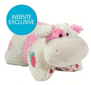 Strawberry Milkshake Cow Pillow Pet 18 