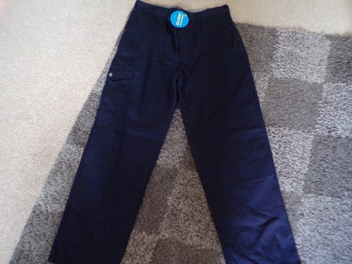 CLICK HEAVYWEIGHT WORK TROUSERS NAVY 