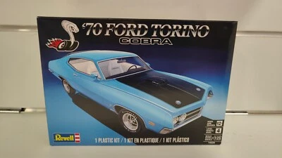 Ford Torino Cobra 1970 Muscle Car 1-25 Revell Modèle 14534 Voiture Américaine - Photo 1/2