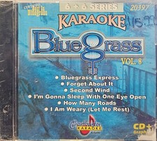 20397 BLUE GRASS  CHARTBUSTER KARAOKE CDG LOT TEX