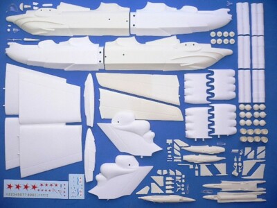 Anigrand Models 1/144 ALEXIEVE LUN EKRANOPLAN Giant Soviet