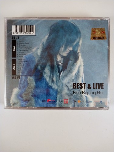 Best & Live - Kim Kyung Ho (CD, 2002) 4 CD Set - 2 CD 2 VCD - SDCD-3250 - Sealed - Imagen 2 de 4
