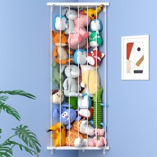 Stuffed Animal Storage Toy Organizer Patented - Corner Stuffed Animal Holder...