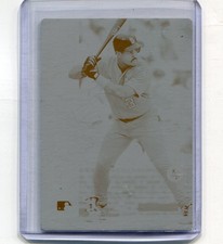 1997 Pinnacle  BRIAN JORDAN  Cyan Press Plate 1 of 1  CARDINALS Jerry Meyer Auto