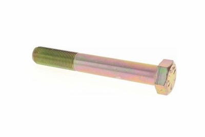 (20) 9/16-12x4-1/2 Hex Head Cap Screws Grade 8 Steel ZincYellow Plate Dichromate