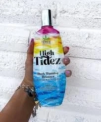 Bronceador bronceador bronceador oscuro High Tidez infundido con extracto de nenúfar interior/exterior... Foto 2 de 4