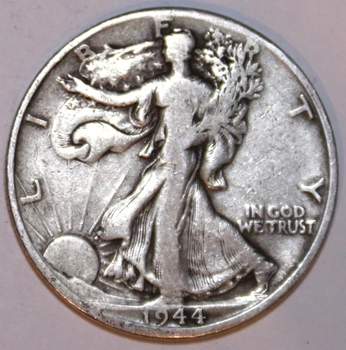 1944-D Walking Liberty Half Dollar - Fine/Very Fine - #2524EC