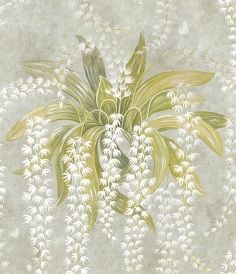 Milton & King Orchid Beige Wallpaper; 2 Roll Set; 133 sq ft Coverage