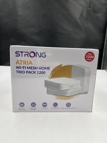 Strong ATRIA AC1200 UK Wi-Fi MESH System Trio Pack - Damaged Box