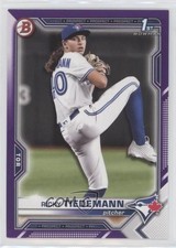 2021 Bowman Draft Purple 157/250 Ricky Tiedemann #BD-89 qx7