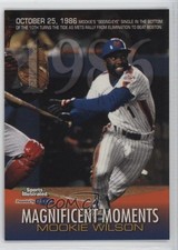 1998 Fleer Sports Illustrated World Series Fever Mookie Wilson #25 0u0
