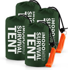 Mylar Emergency Survival Tent for 2 - All-Weather Camping Gear & Whistle