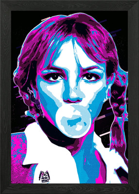 Britney Spears Bubblegum Framed Wall Art Poster Canvas Print Picture