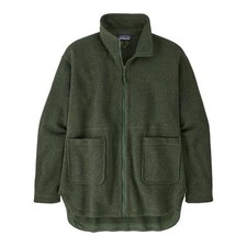 Patagonia Better Sweater Oversized Coat Fleece Pine Green 23240-TPGN Womens Sz M