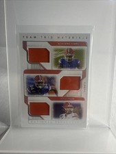 2021 National Treasures Team Trio Pitts Toney Trask /99 Error Card (RARE)