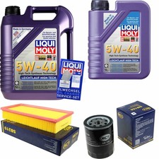 Kit Ispezione Filtro Liqui Moly Olio 6L 5W-40 per Peugeot 807 e D 2.2 HDI 2.0