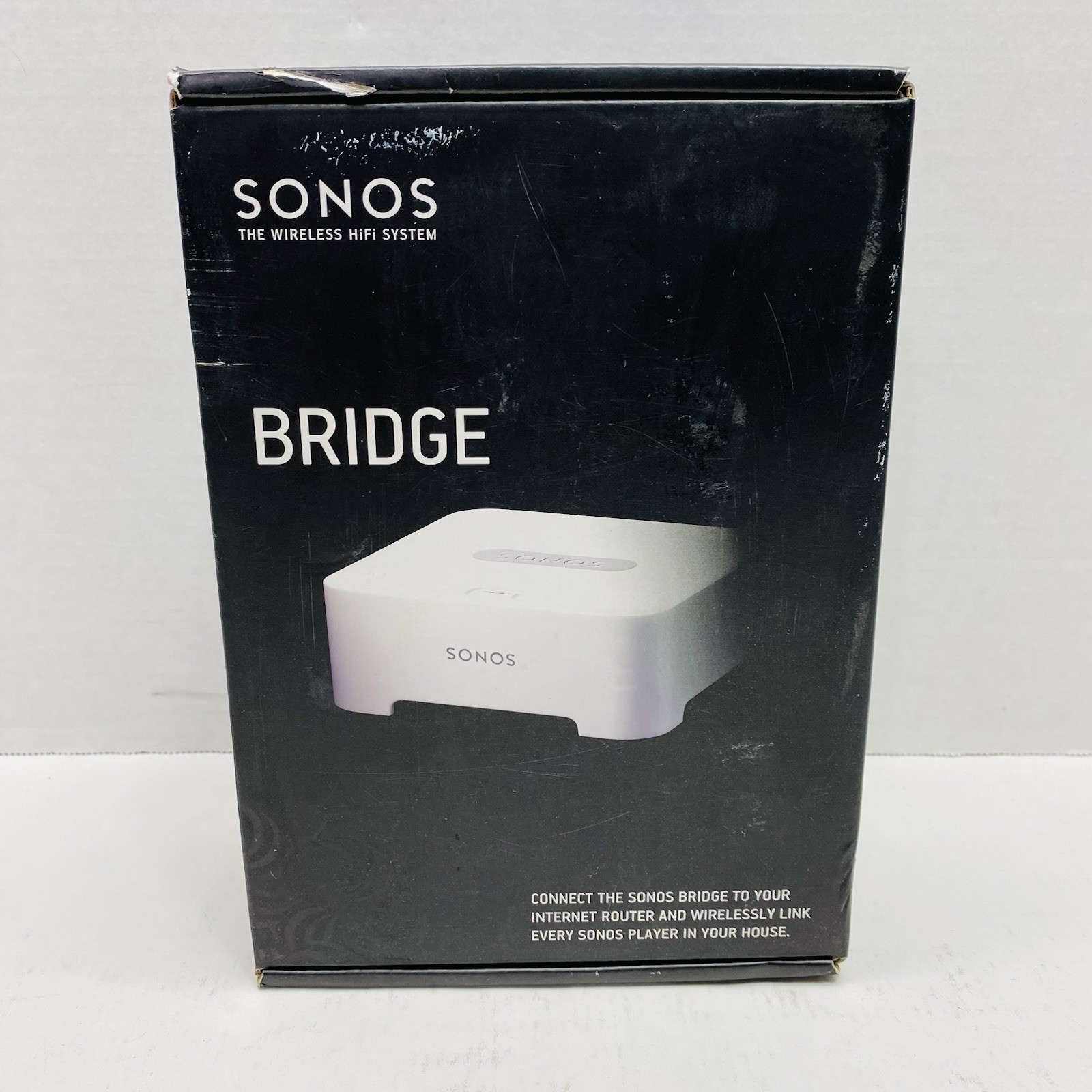 Sonos Bridge Wireless HiFi System BRIDGUS1 SW V4.0 - White New Open Box