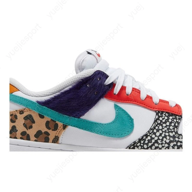 Nike Mujer Dunk Low Se Safari Mix DN3866-100 Foto 2 de 4