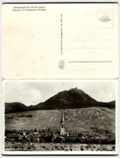 Germany Black Forest Steinbach & Yburg Castle Postcard c1910