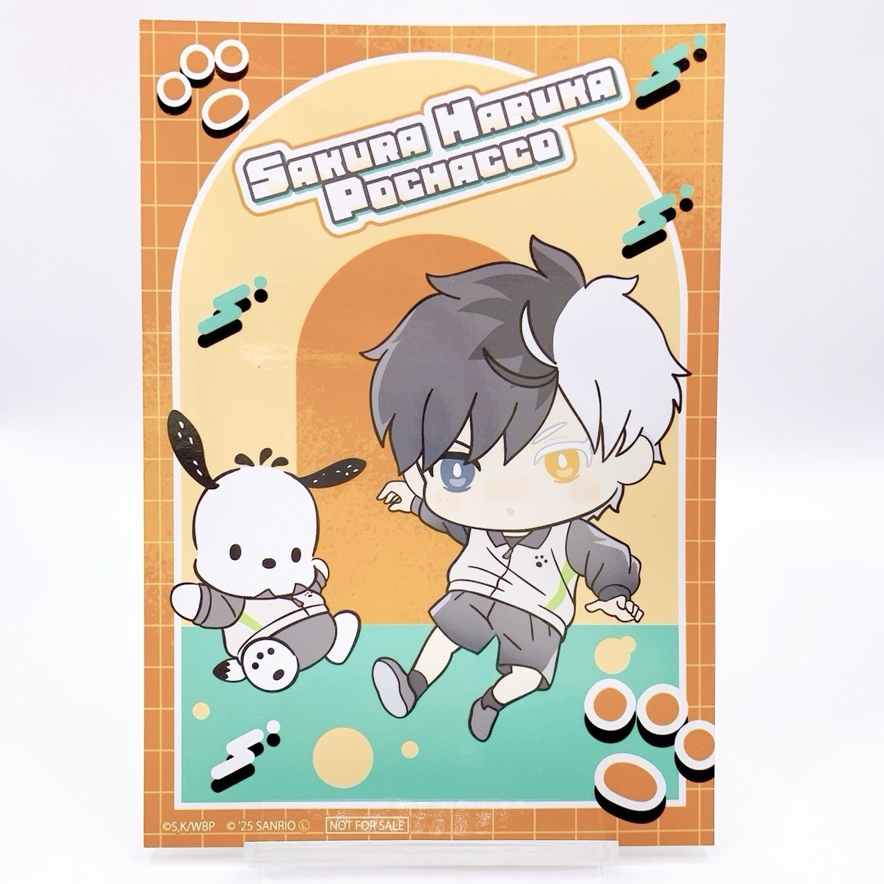 Tarjeta fotográfica Pochacco Haruka personajes de Sanrio WIND BREAKER no a la...