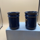 Sandhurst Pottery Stoneware Blue Glaze Mugs Made In New Ulm MN — photo 2
