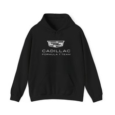 Cadillac Racing Hoodie   Classic Car Pullover, Retro Motorsports Streetwear Gift
