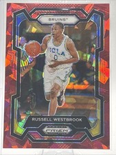Russell Westbrook 2024 Panini Prizm Draft Picks Red Ice Prizm