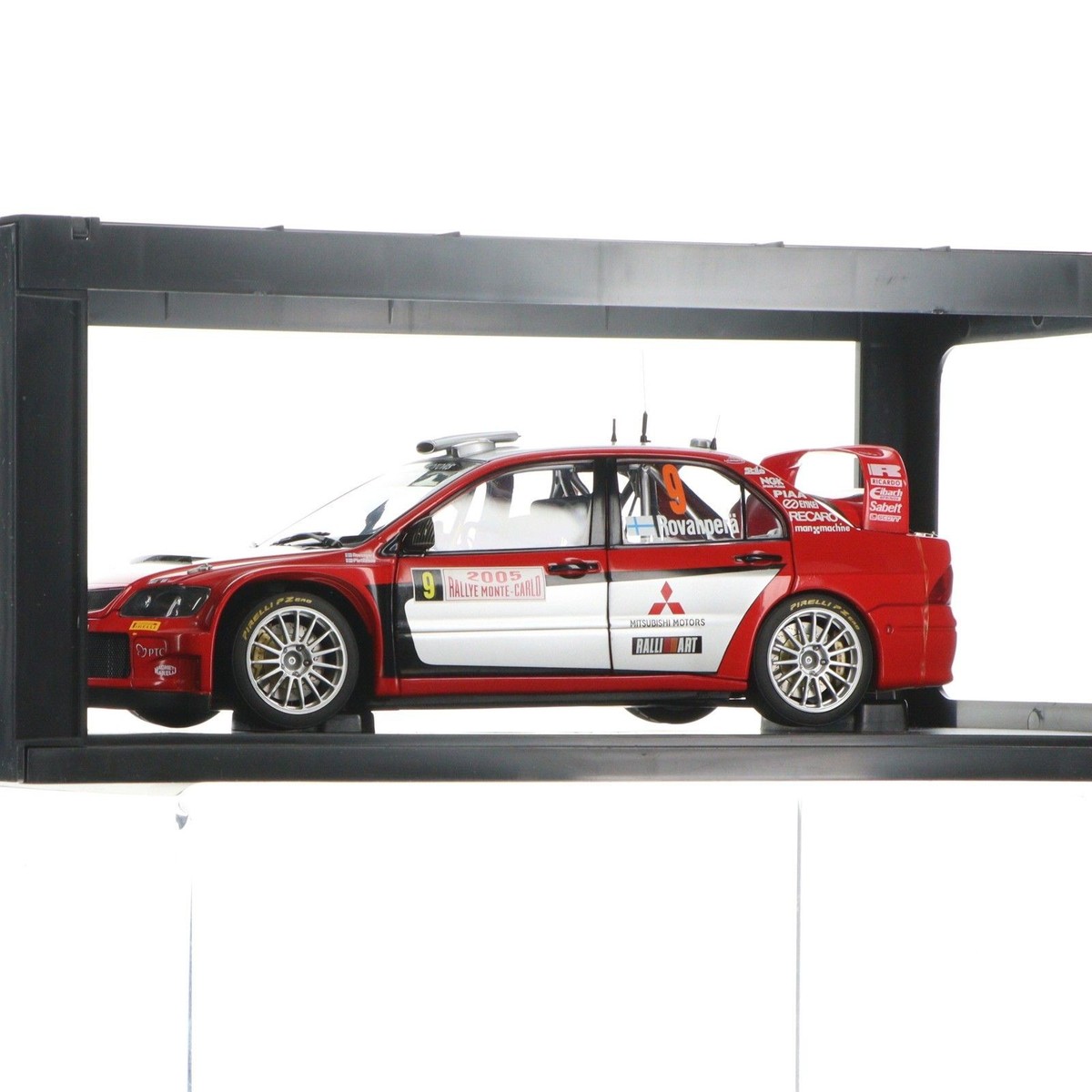 RACING DIVISION 1/18 Mitsubishi Lancer WRC05 Monte Carlo Rally #9