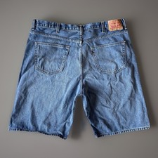 Levi's 569 Men's Blue Denim Jean Shorts Size 44 Summer Beach Vacation