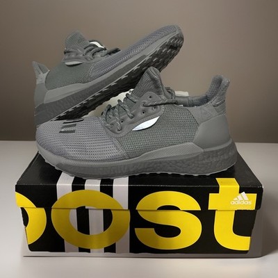 Size 10 - adidas Pharrell x Solar Hu Glide PRD Grey Men s Athletic Shoe EF2380