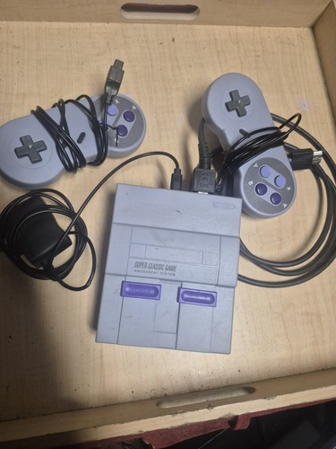 Nintendo Super NES Mini Classic Edition - Gray