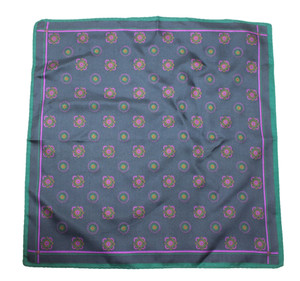 ENRICO COVERI POCKET SQUARE Handkerchiefs 100% silk, Made in Italy F92101